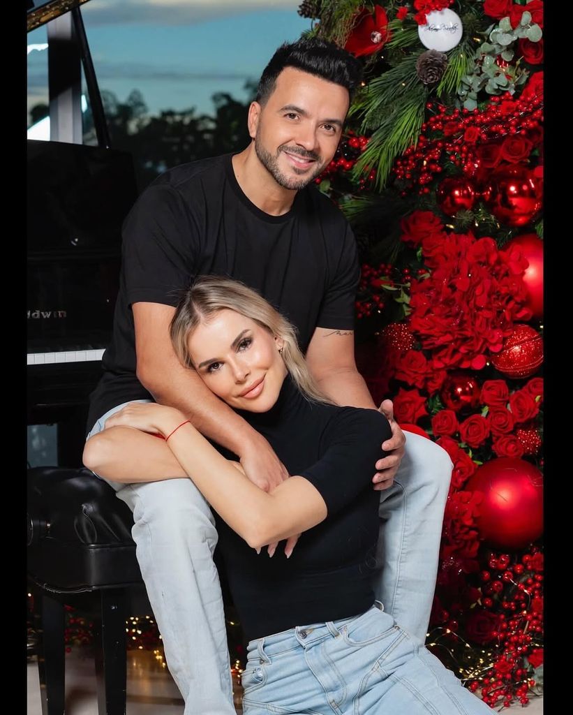 Agueda Lopez y Luis Fonsi
