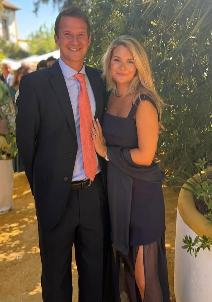 Luis Astolfi Jr. y Cristina Serrano en una imagen de redes sociales