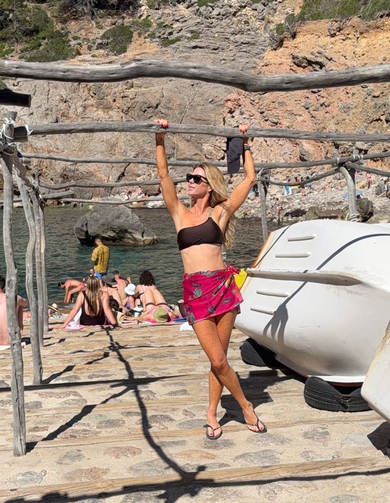 Amelia Bono en una escapada a Palma de Mallorca, 2026.