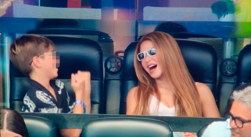 El divertido momento protagonizado por Shakira y su hijo Shasha