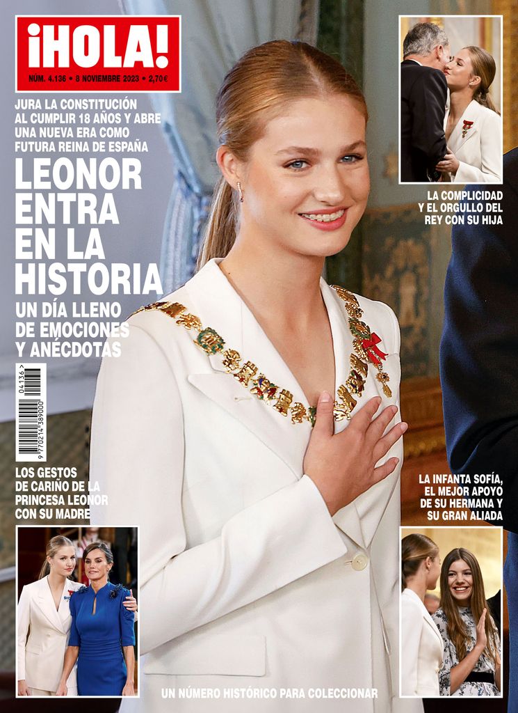 Portada Hola de la princesa Leonor