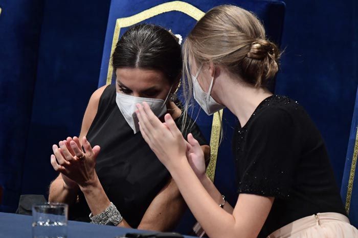 reina Letizia e infanta Sofía