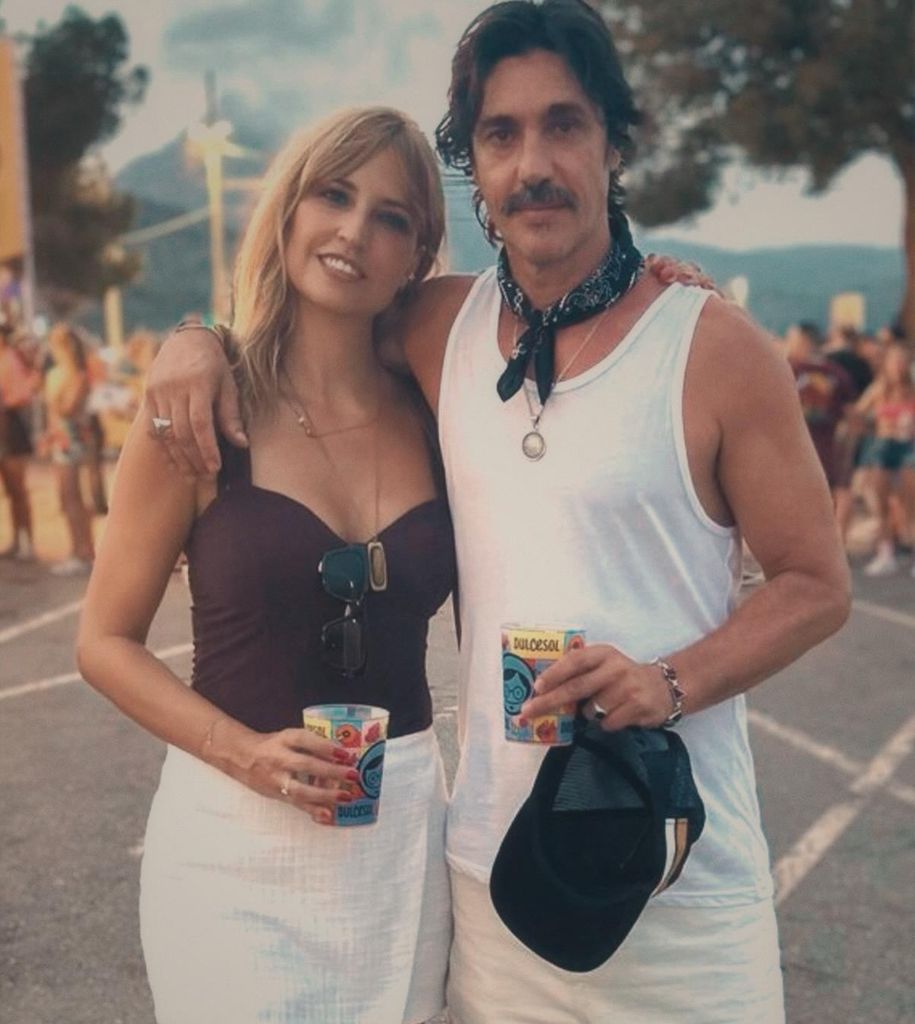 Sandra Sabatés, enamorada del músico Josemán Escrivá, de Santero y los Muchachos