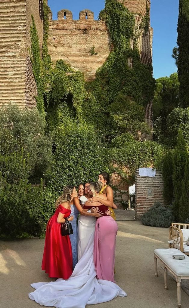 Rocío Camacho en el día de su boda 