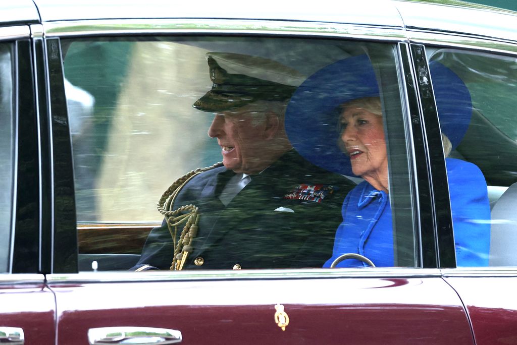 Los reyes Carlos y Camilla en el Día de la Victoria por el 80 aniversario del fin de la Segunda Guerra Mundial 