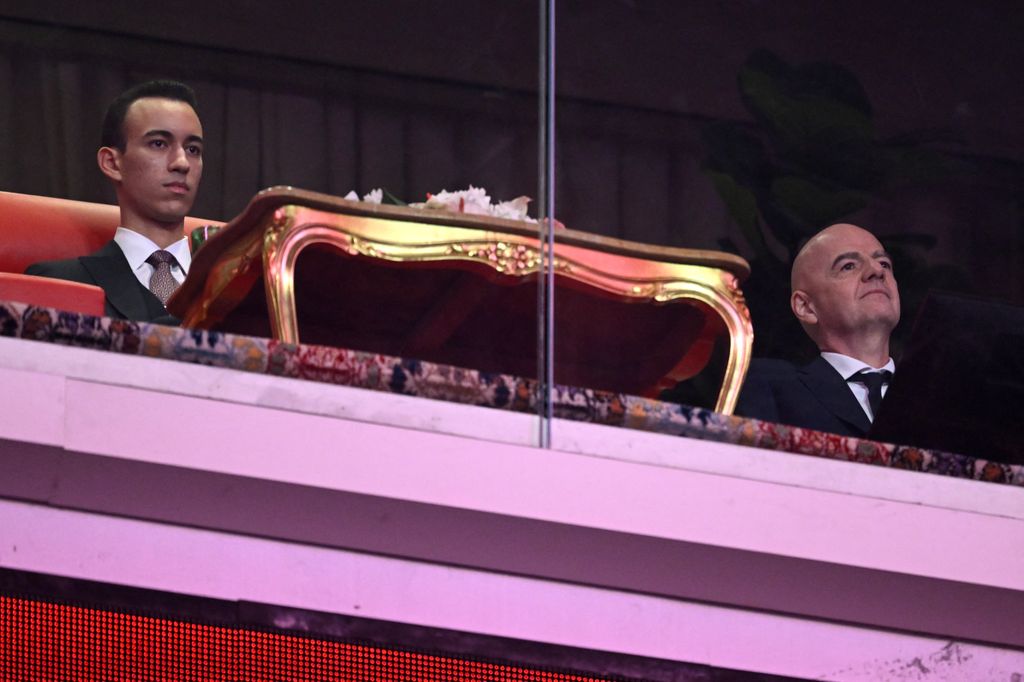 Moulay Hassan en la copa Africana de Naciones de 2025