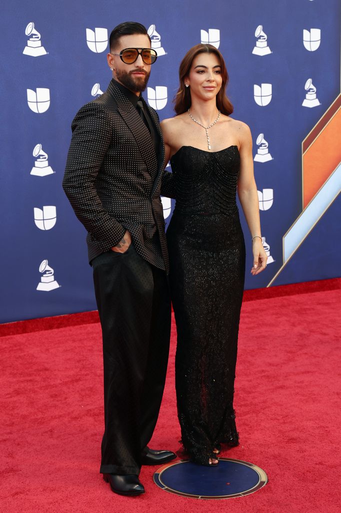 Maluma y Susana Gomez 