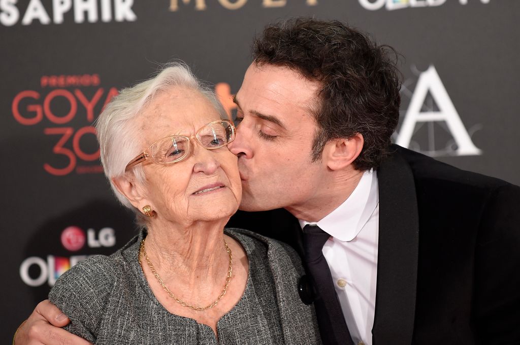 Daniel Guzman y su abuela Antonia se llevaron una gran ovación en la gala de los Goya en 2016