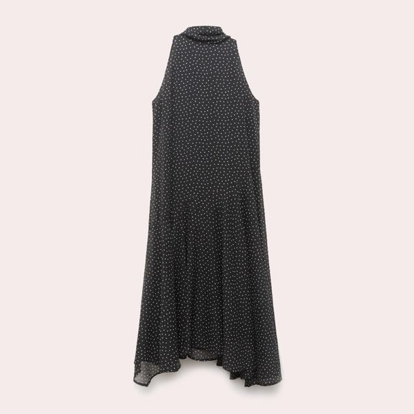 Vestido de lunares con cuello halter de Easy Wear