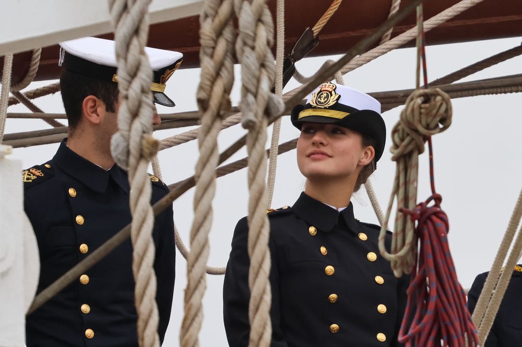 Princesa Leonor en Valparaiso