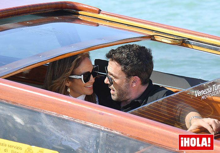 Jennifer Lopez y Ben Affleck en Venecia