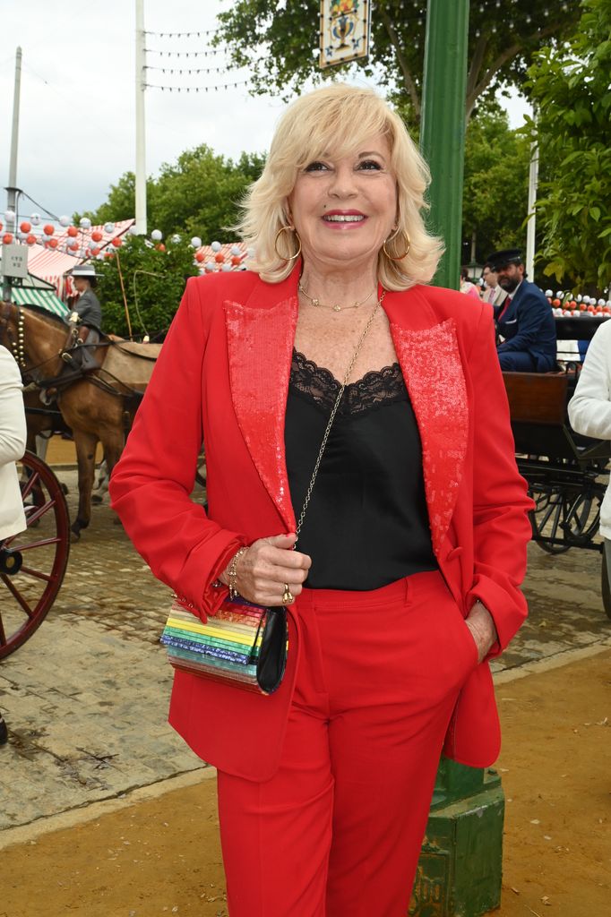 Bárbara Rey en la Feria de Abril 2025
