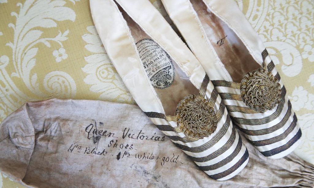 Zapatillas reina Victoria de Inglaterra