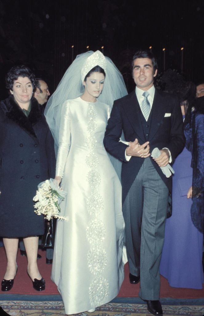 Vestidos de novia de las grandes bodas de España Carmina Ordóñez