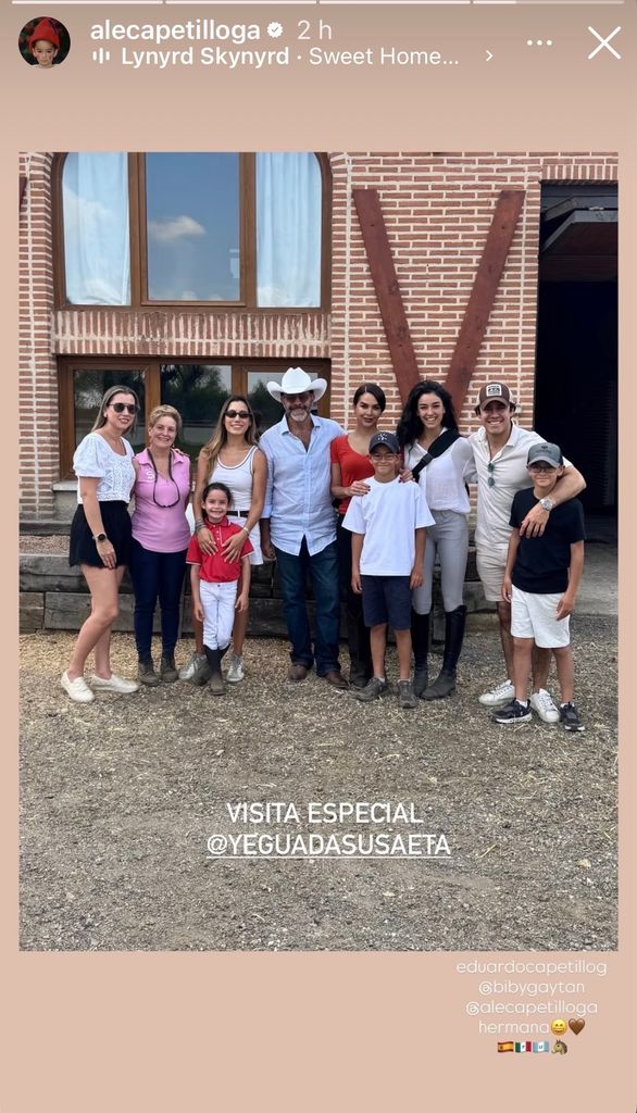 Los Capetillo y sus días en Madrid.