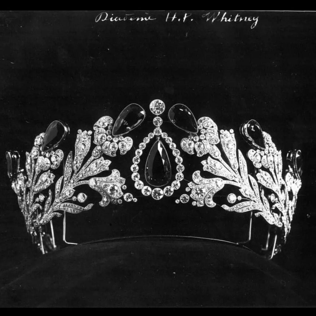 La tiara Cartier que Alice Gwynne Vanderbilt regaló a su hija, Gladys Vanderbilt, por su boda, 1908.