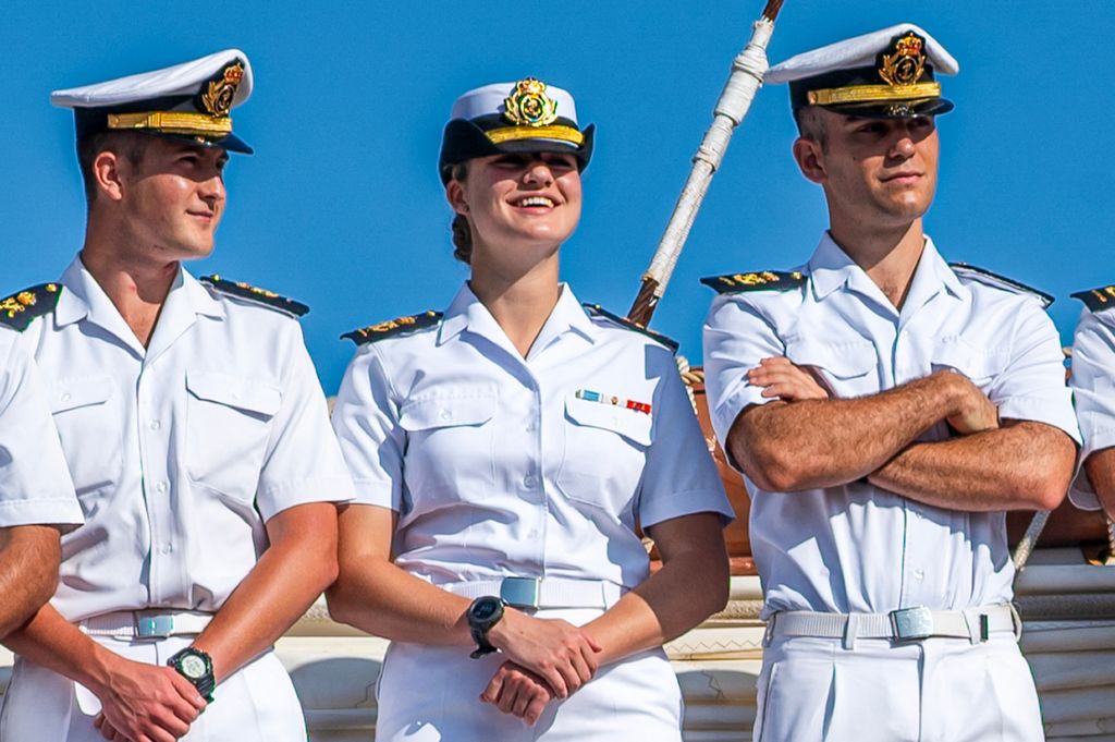 La princesa Leonor llegó a Cartagena, Colombia el 9 de mayo
