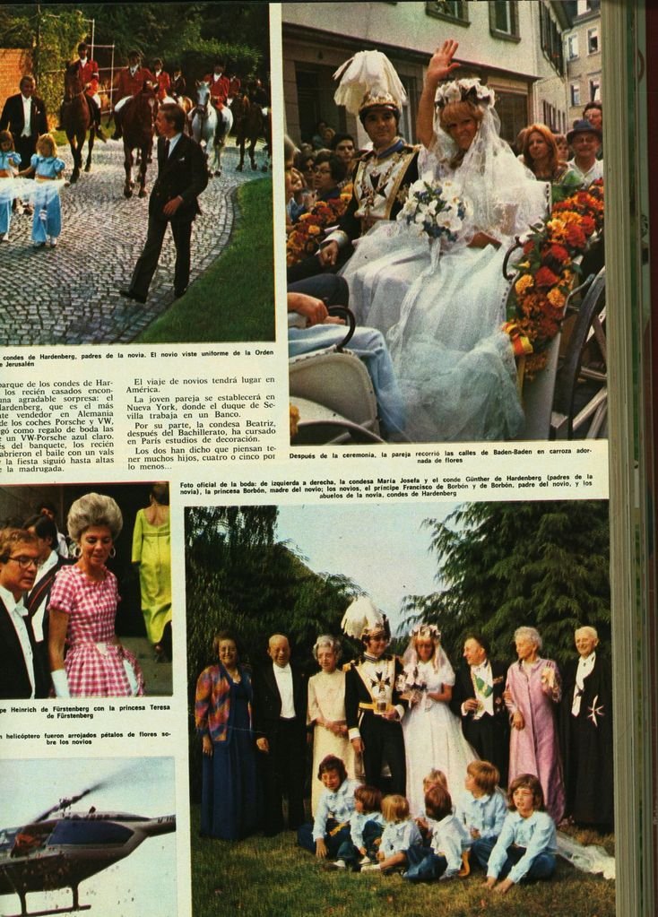 Boda Duque de Sevilla y Beatriz von Hardenberg