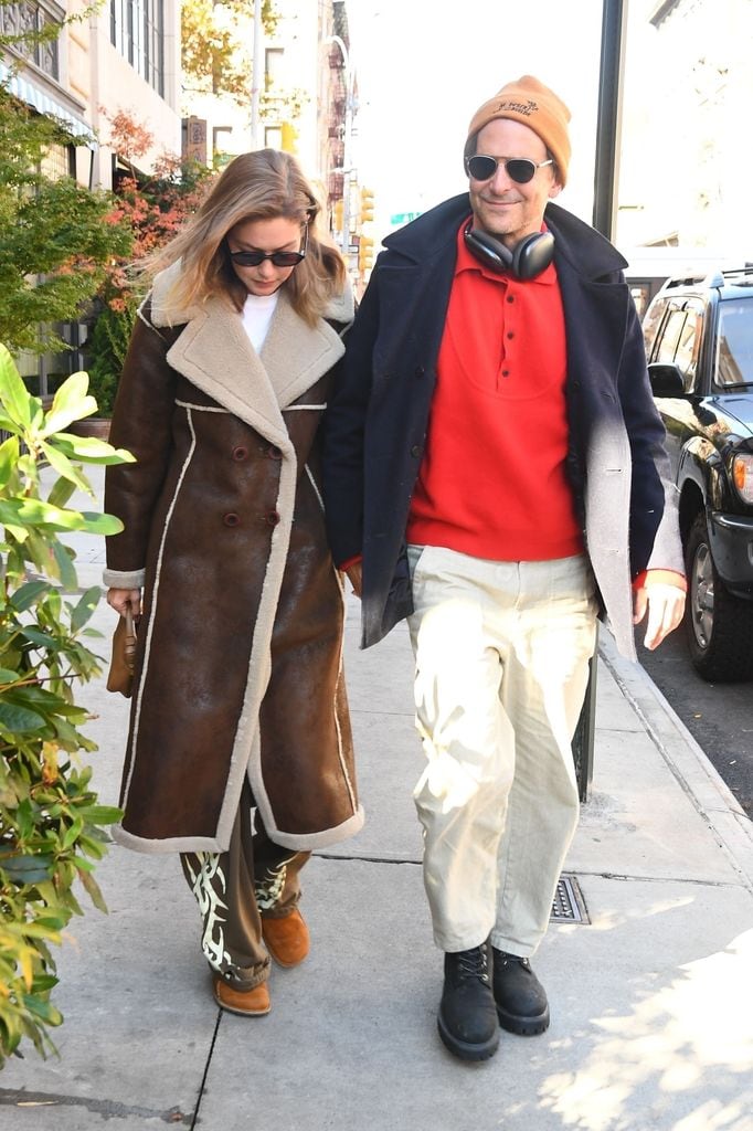 Gigi ljunto a Bradley Cooper en NYC.
