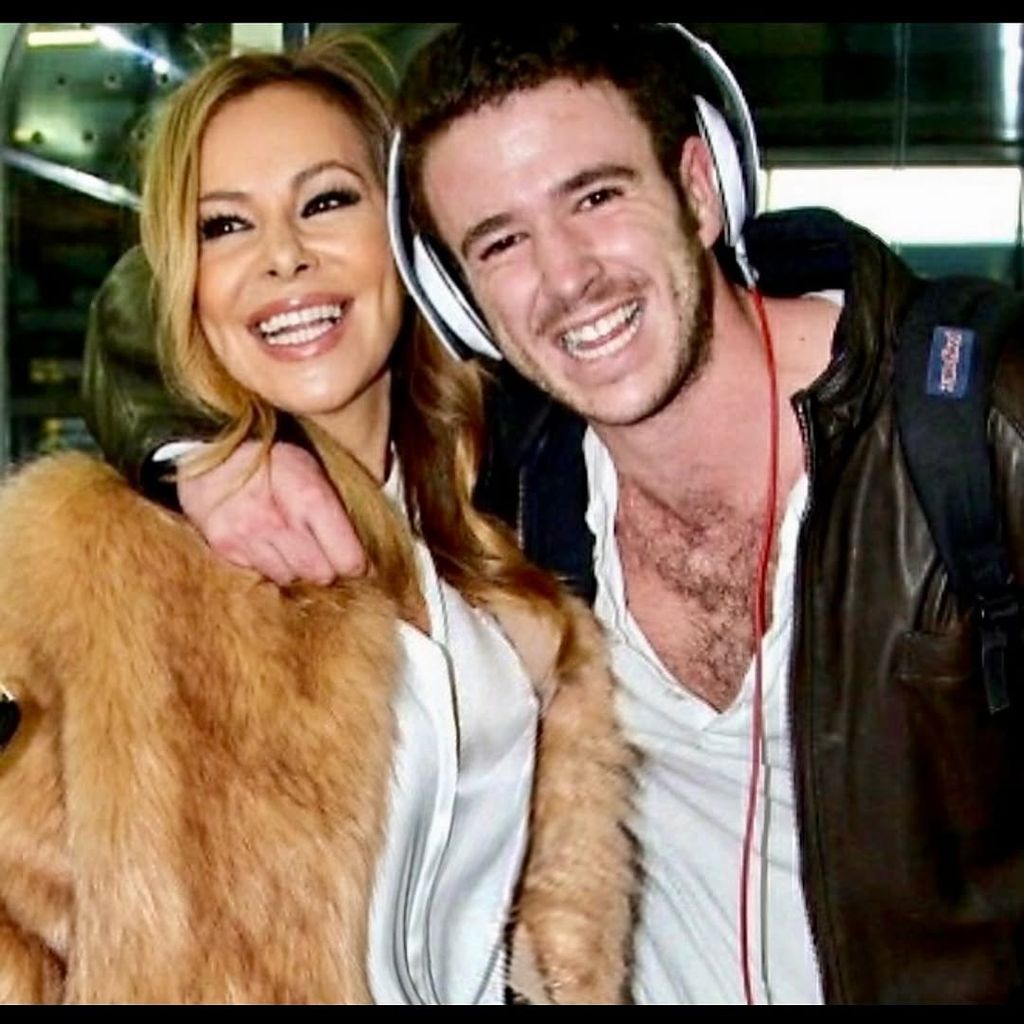 Ana Obregón con su hijo, Aless Lequio