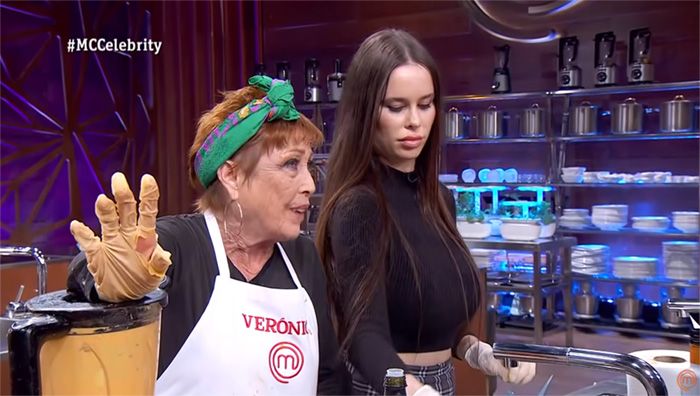 Verónica Forqué con su hija María