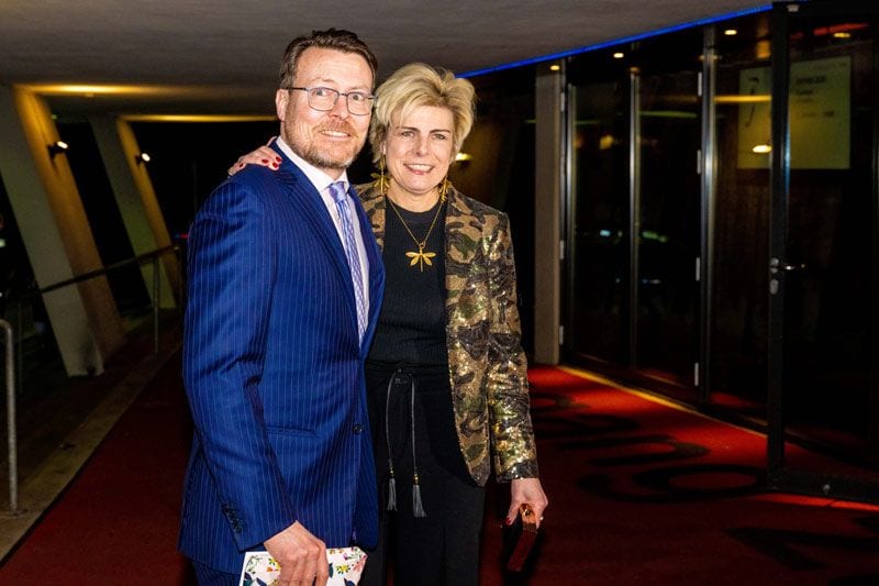  el Príncipe Constantijn, la Princesa Laurentien,