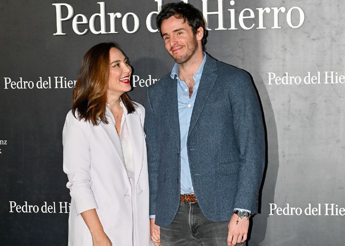 Tamara Falcó e Iñigo Onieva en el desfle de Pedro del Hierro