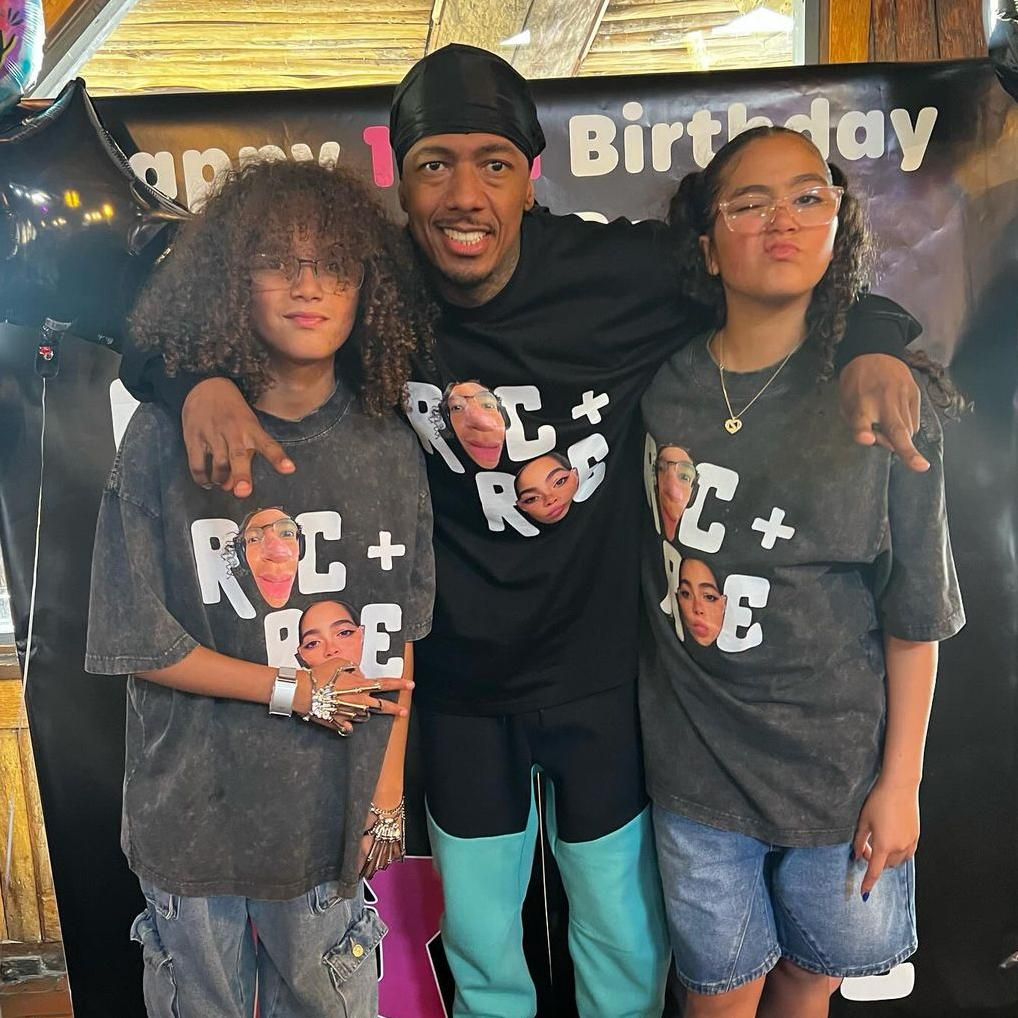 Nick Cannon con sus hijos