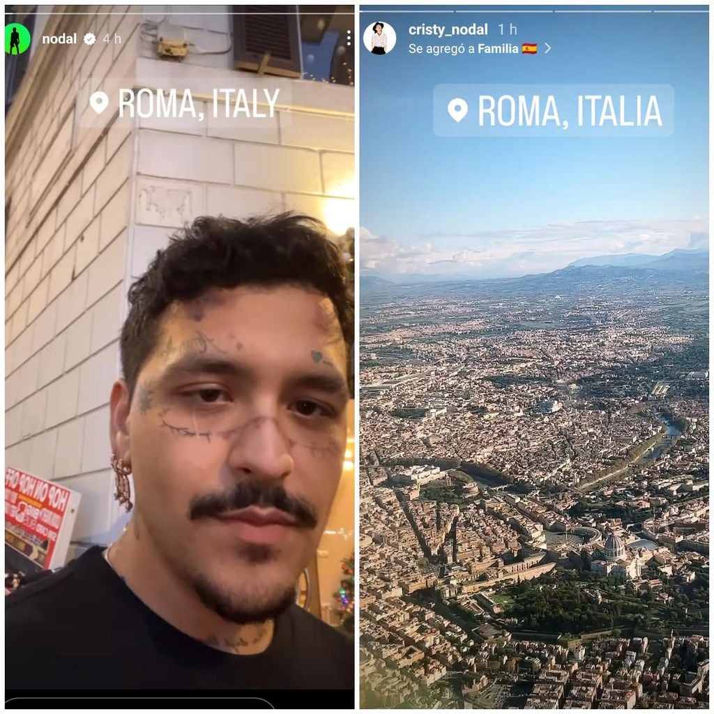 Christian Nodal en Italia