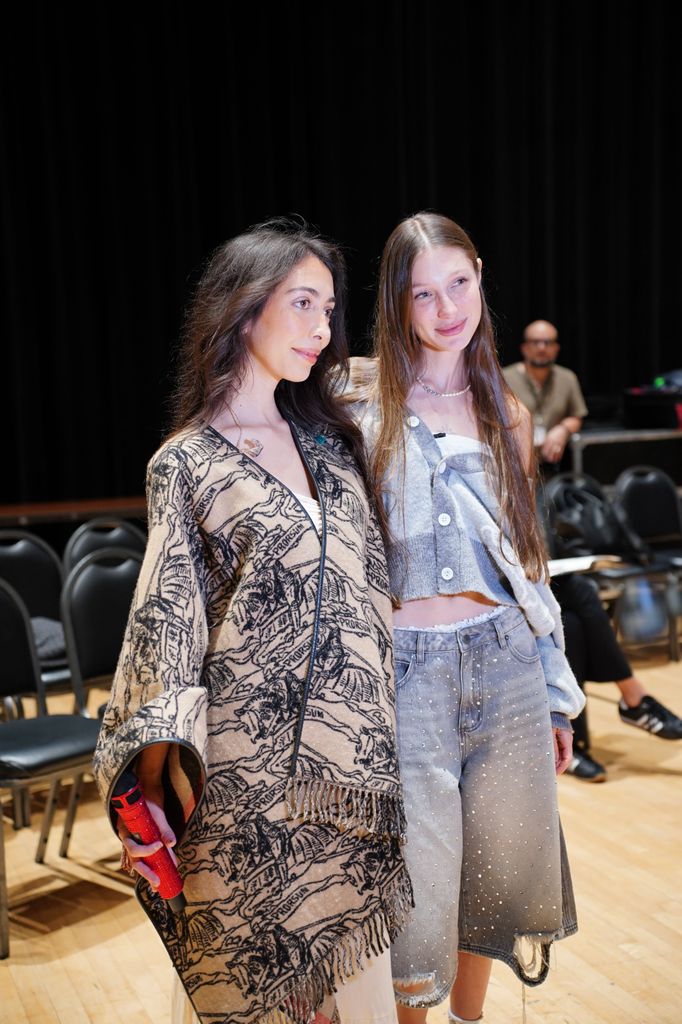 Alisun y Yame Safdie durante los ensayos de la gala de Latina Powerhouse.