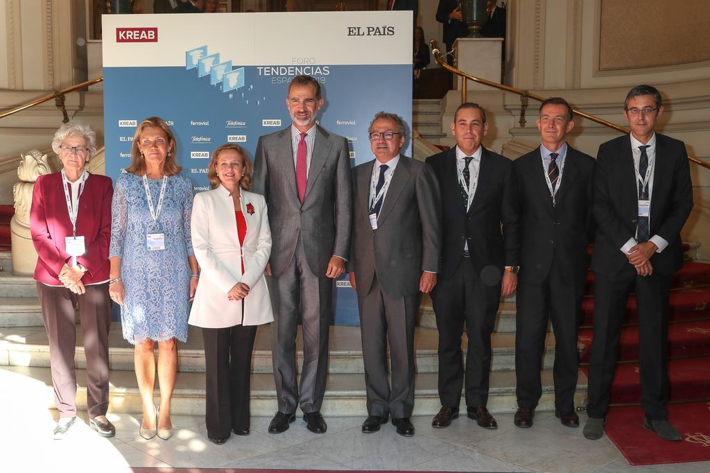 Soledad, junto al Rey en 2018