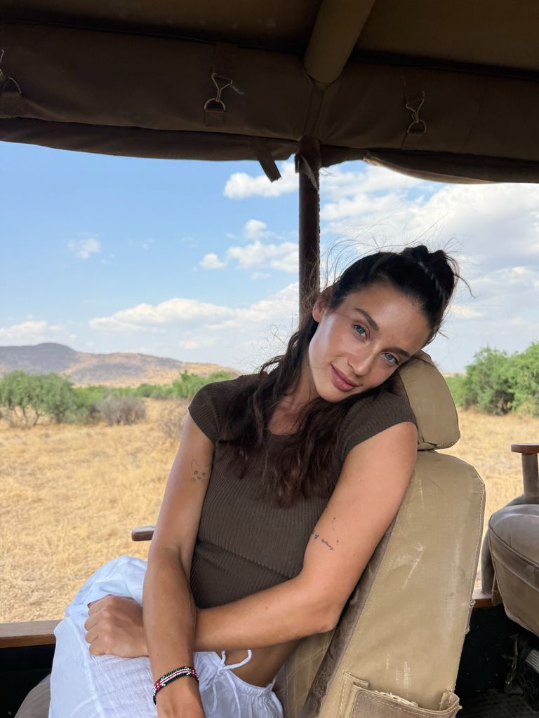 "Siempre en mi corazón", ha dicho la actriz tras visitar un safari