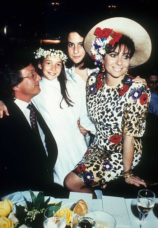 Maurizio Gucci y su familia