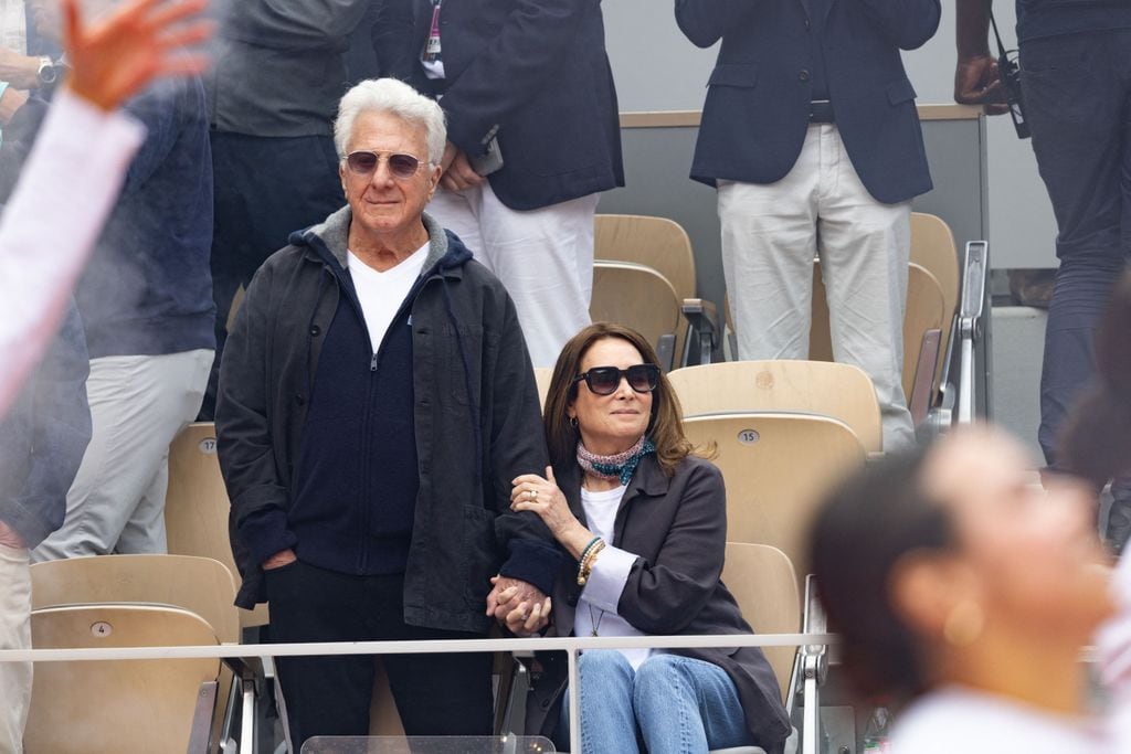 Dustin Hoffman y su mujer Lisa