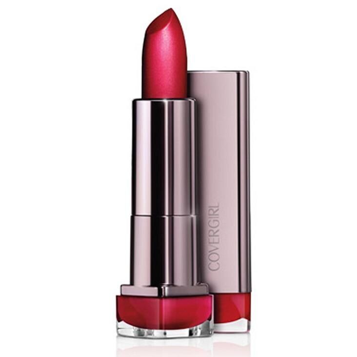 lip perfection lipstick in flame de covergirl