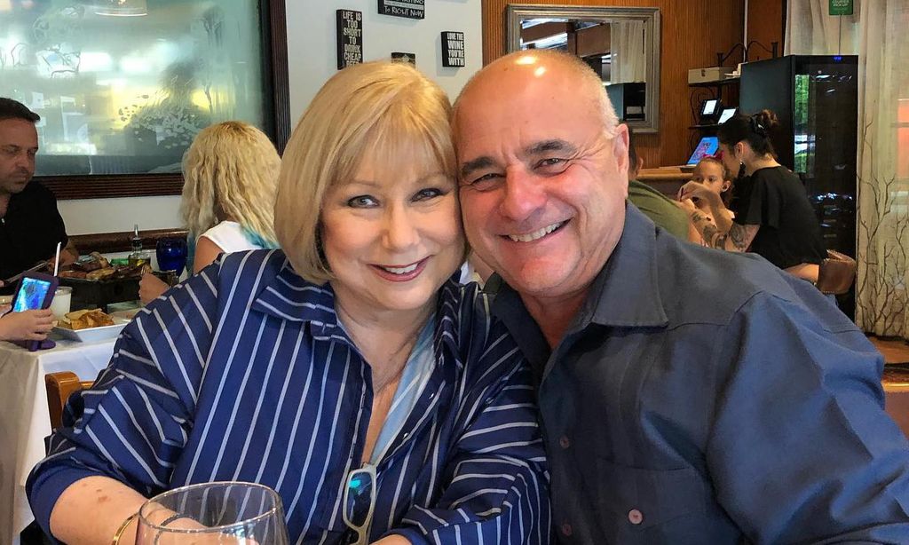 Cristina Saralegui y su esposo