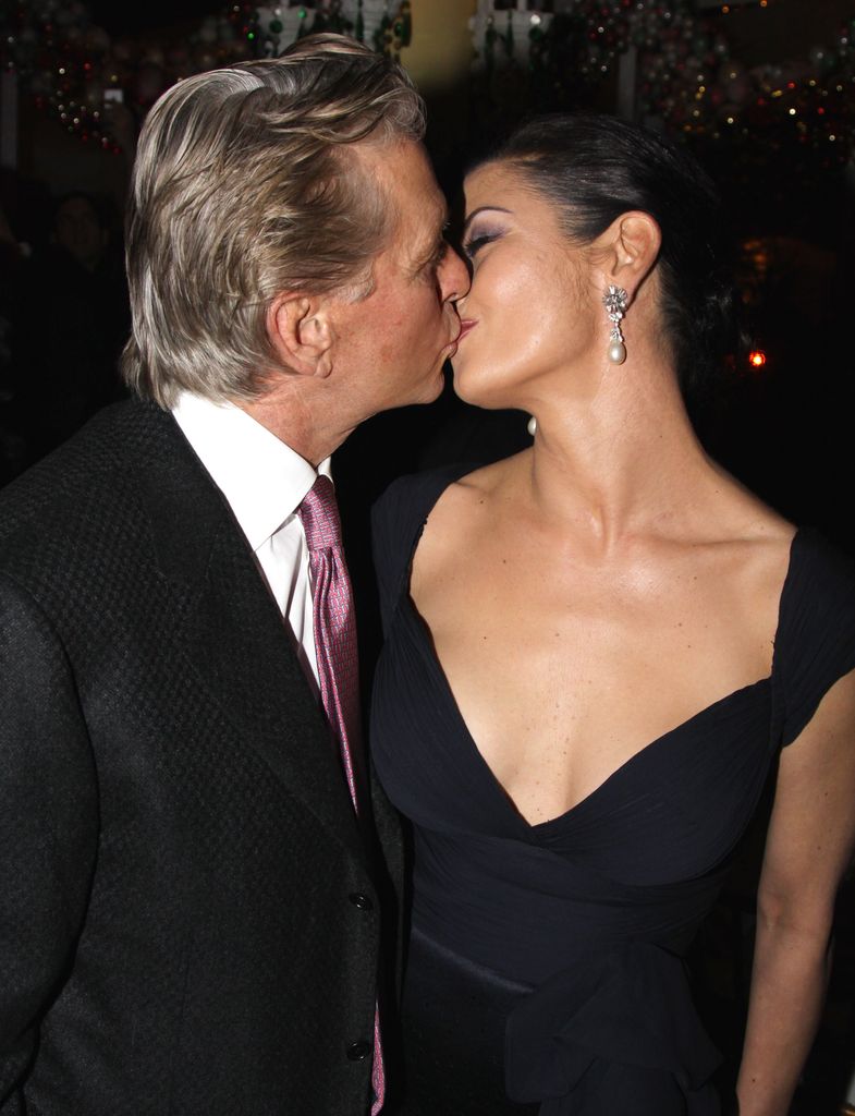 Michael Douglas y Catherine Zeta Jones en Broadway