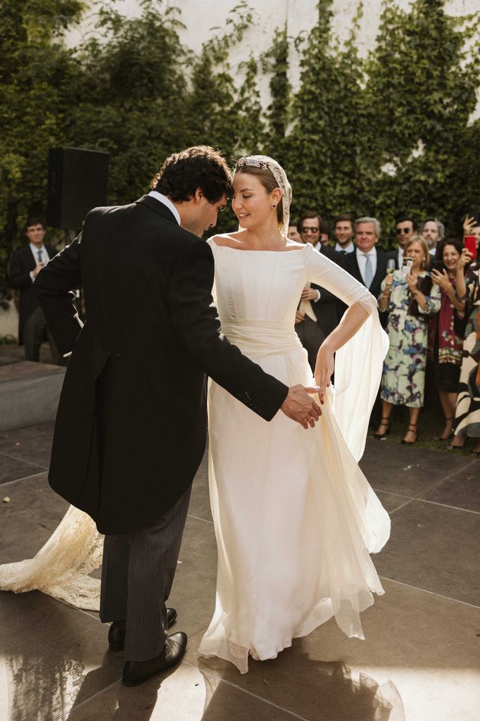 Vestido de novia de Inés Martín Alcalde