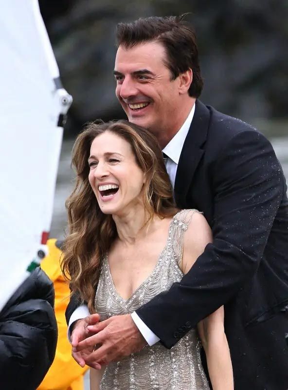 Chris Noth y Sarah Jessica Parker