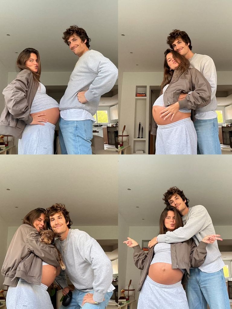 Instantáneas del embarazo de Bea Gimeno