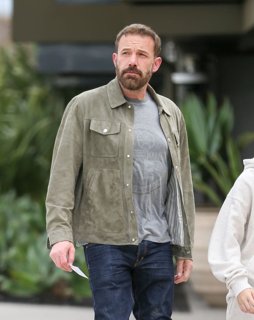LOS ANGELES, CA - MARCH 30: Ben Affleck is seen on March 30, 2025 in Los Angeles, California.  (Photo by Bellocqimages/Bauer-Griffin/GC Images)