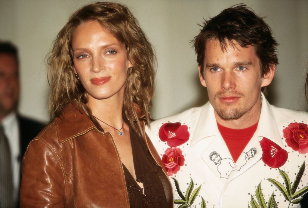 Ethan Hawke y Uma Thurman