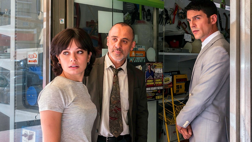 Ana Castillo, Javier Gutiérrez y Alejo Sauras en 'Estoy vivo'