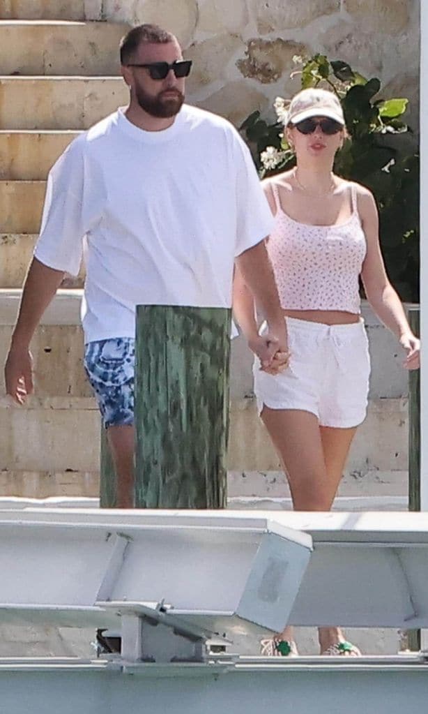 Taylor Swift and Travis Kelce