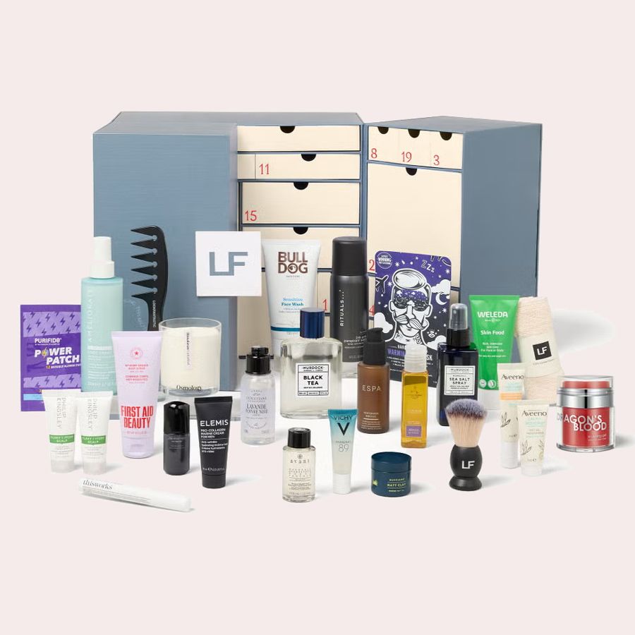 Calendario de Adviento Lookfantastic 2026 para hombre (Valorado en más de 544 €)