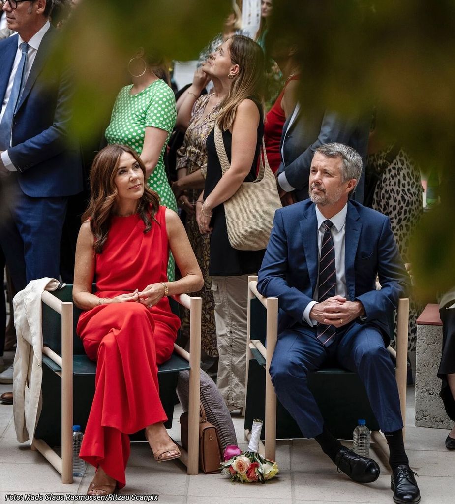 La reina Mary y el rey Federico de Dinamarca en París para la ceremonia de apertura de los Juegos Olímpicos