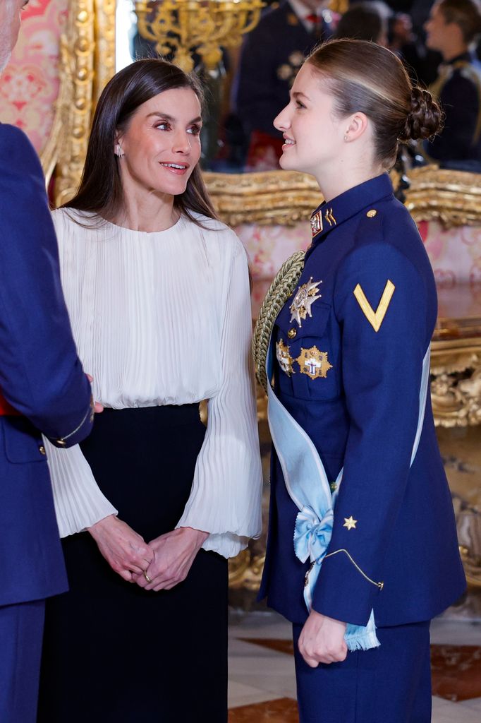 La reina Letizia en la Pascua Militar 2026