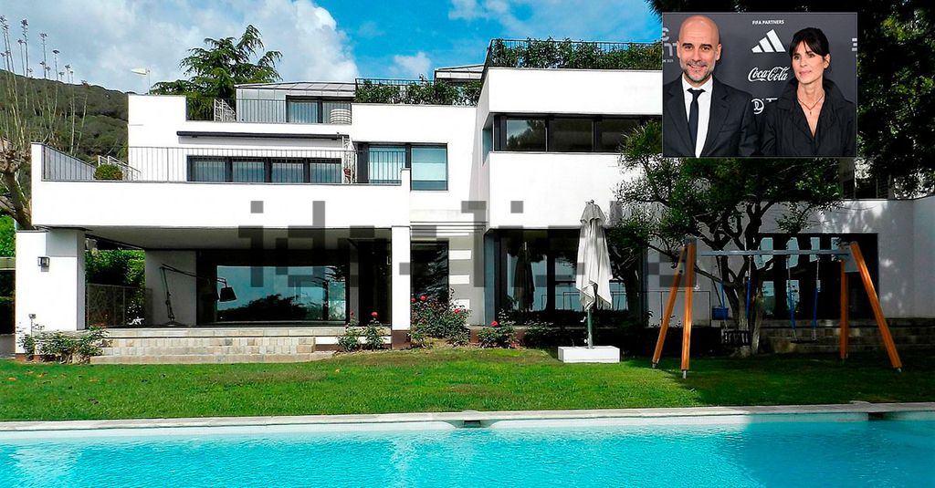 Casa de Pep Guardiola y Cristina Serra en Barcelona