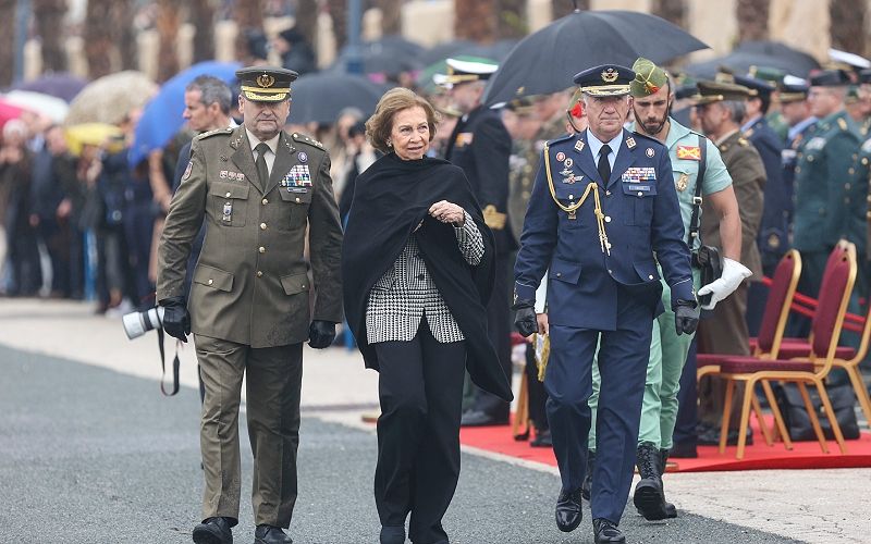 Doña Sofía en Málaga