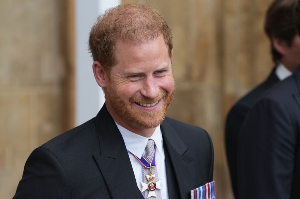 El príncipe Harry heredó sus genes pelirrojos a sus hijos.